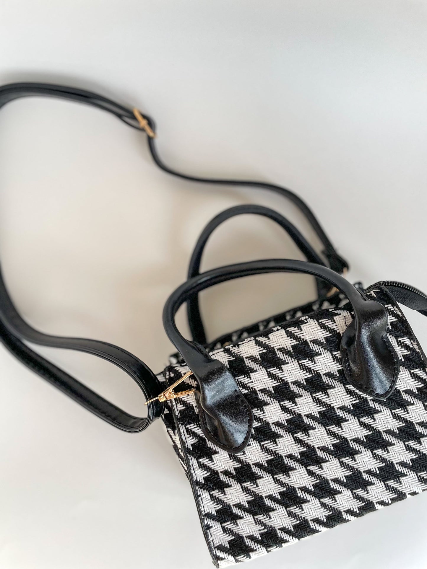 Houndstooth bags